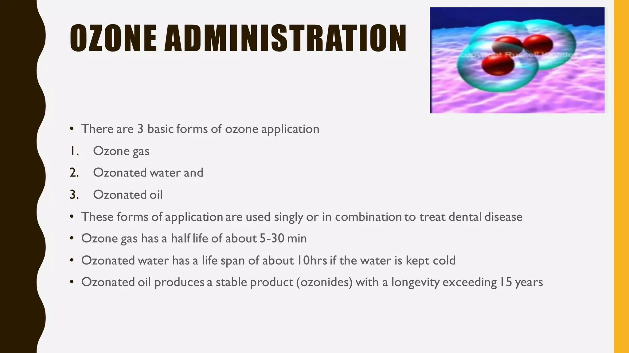 ozone therapy in dentistry