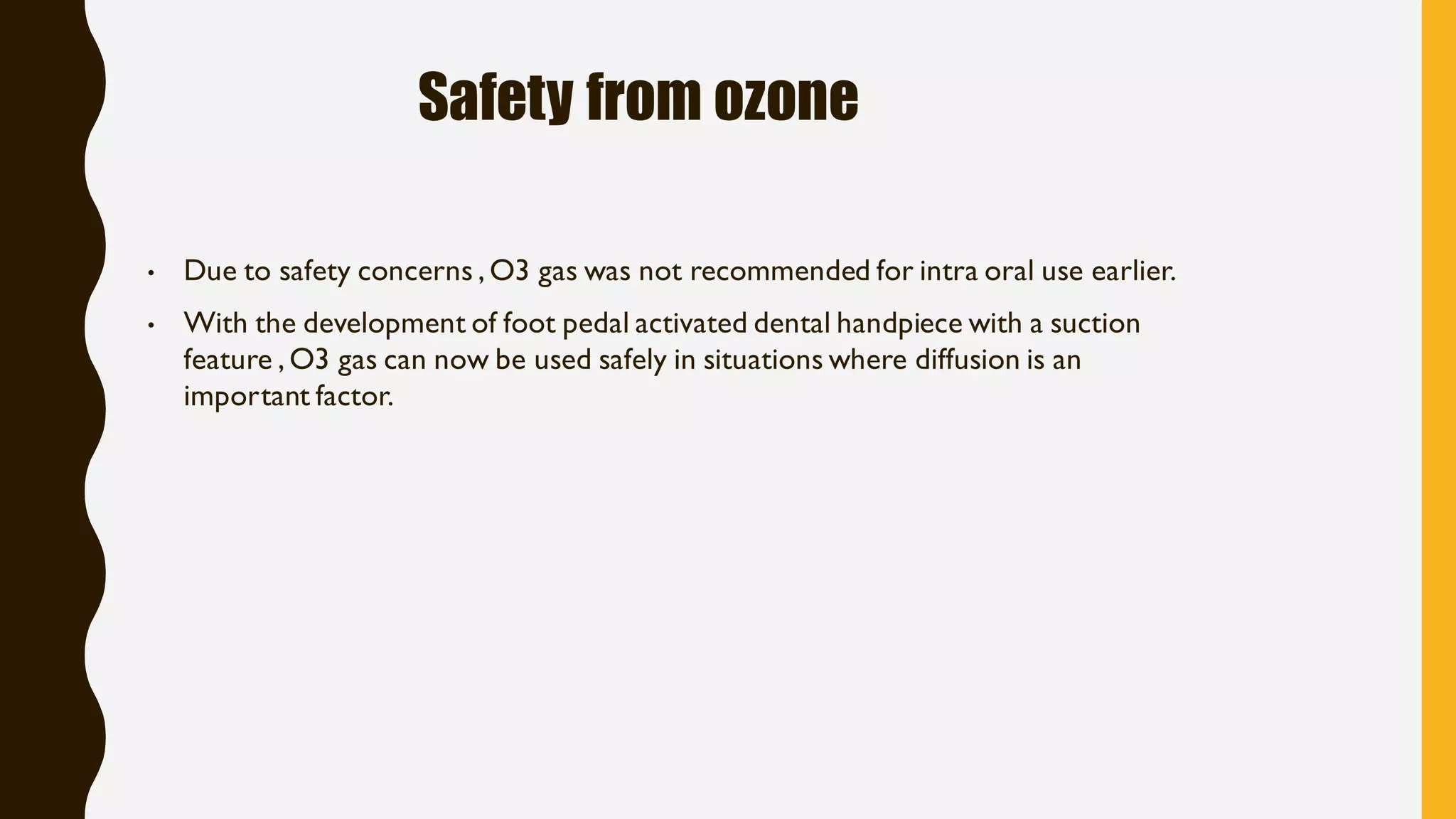 ozone therapy in dentistry