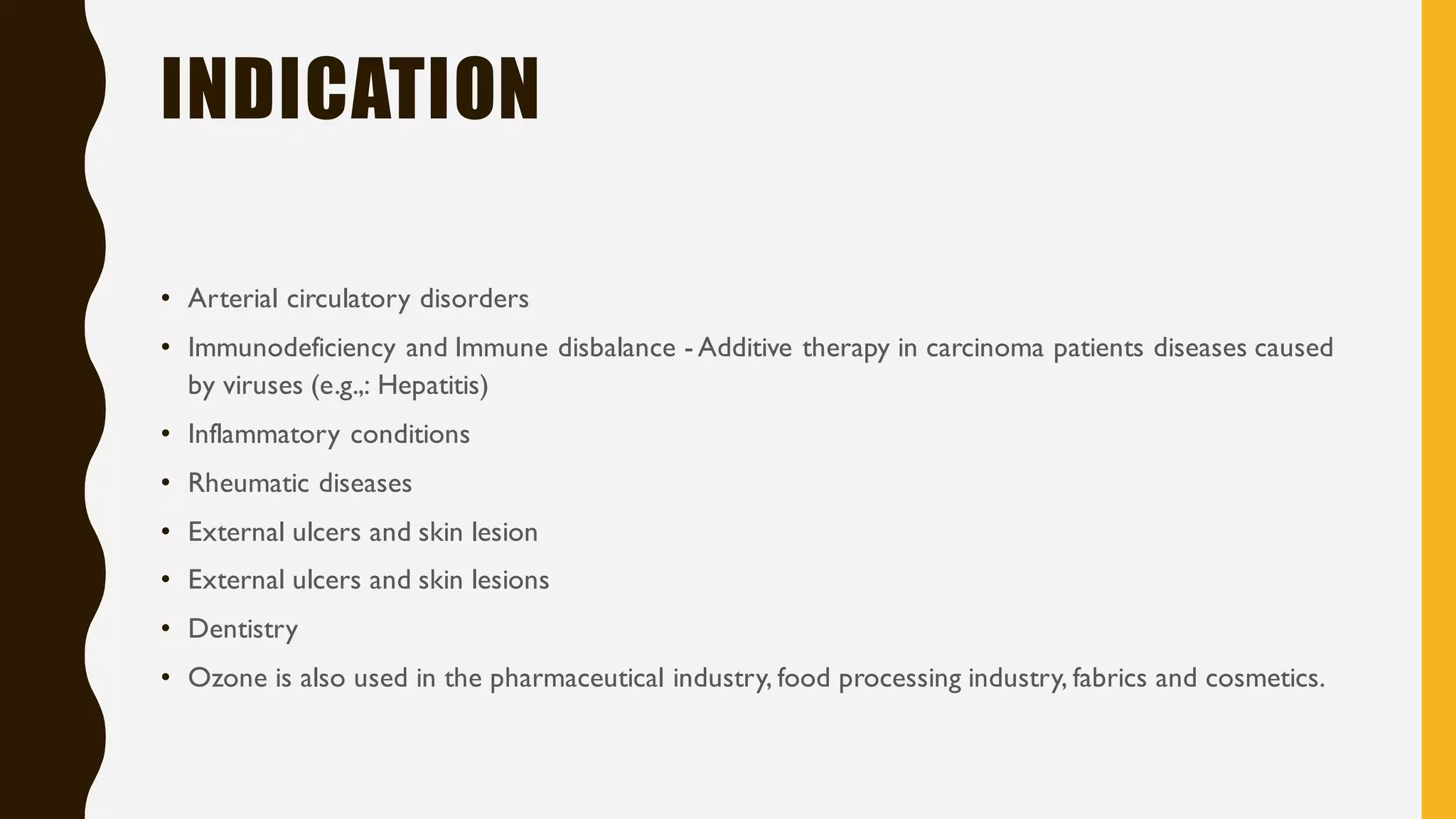 ozone therapy in dentistry