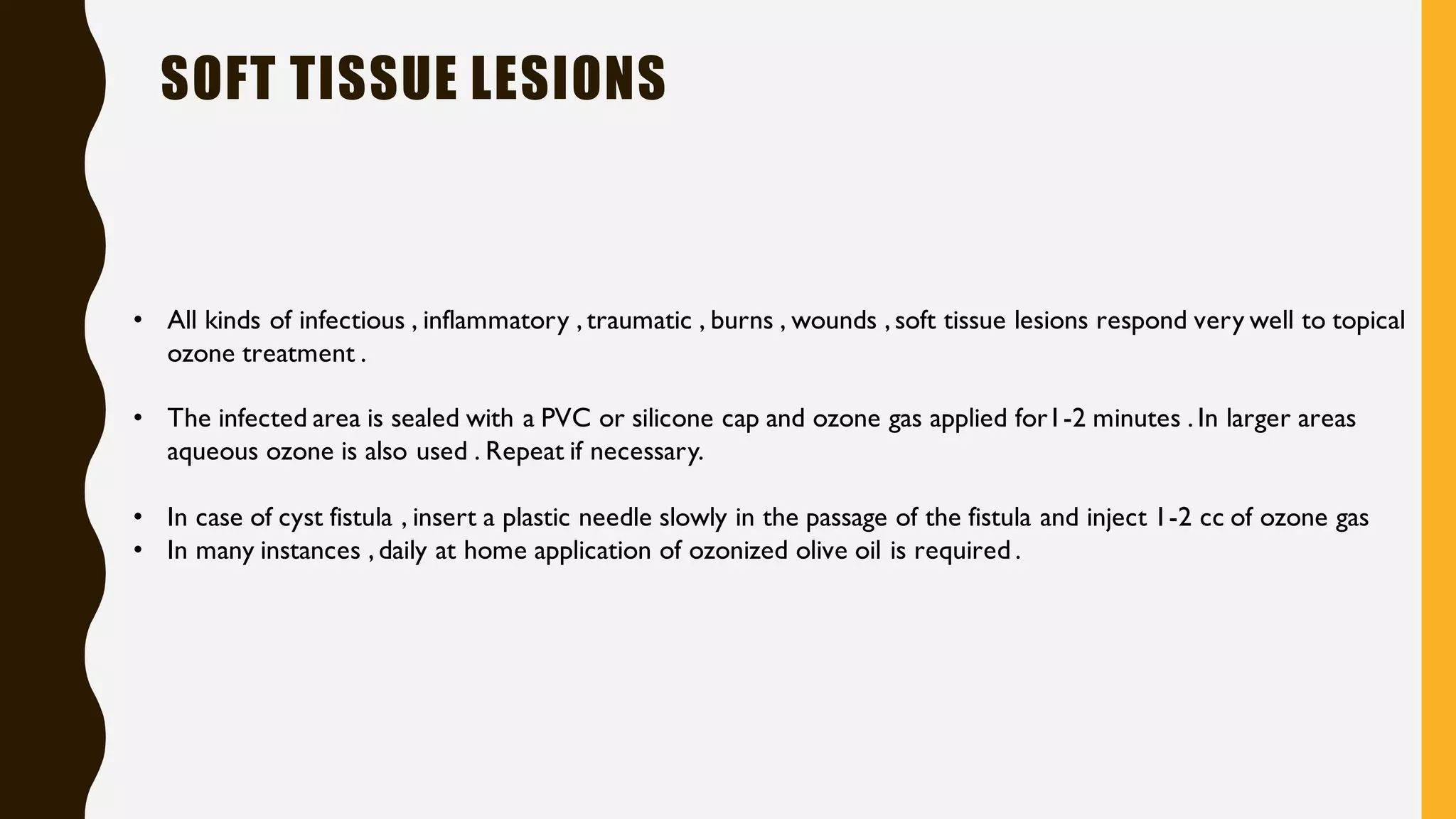 ozone therapy in dentistry