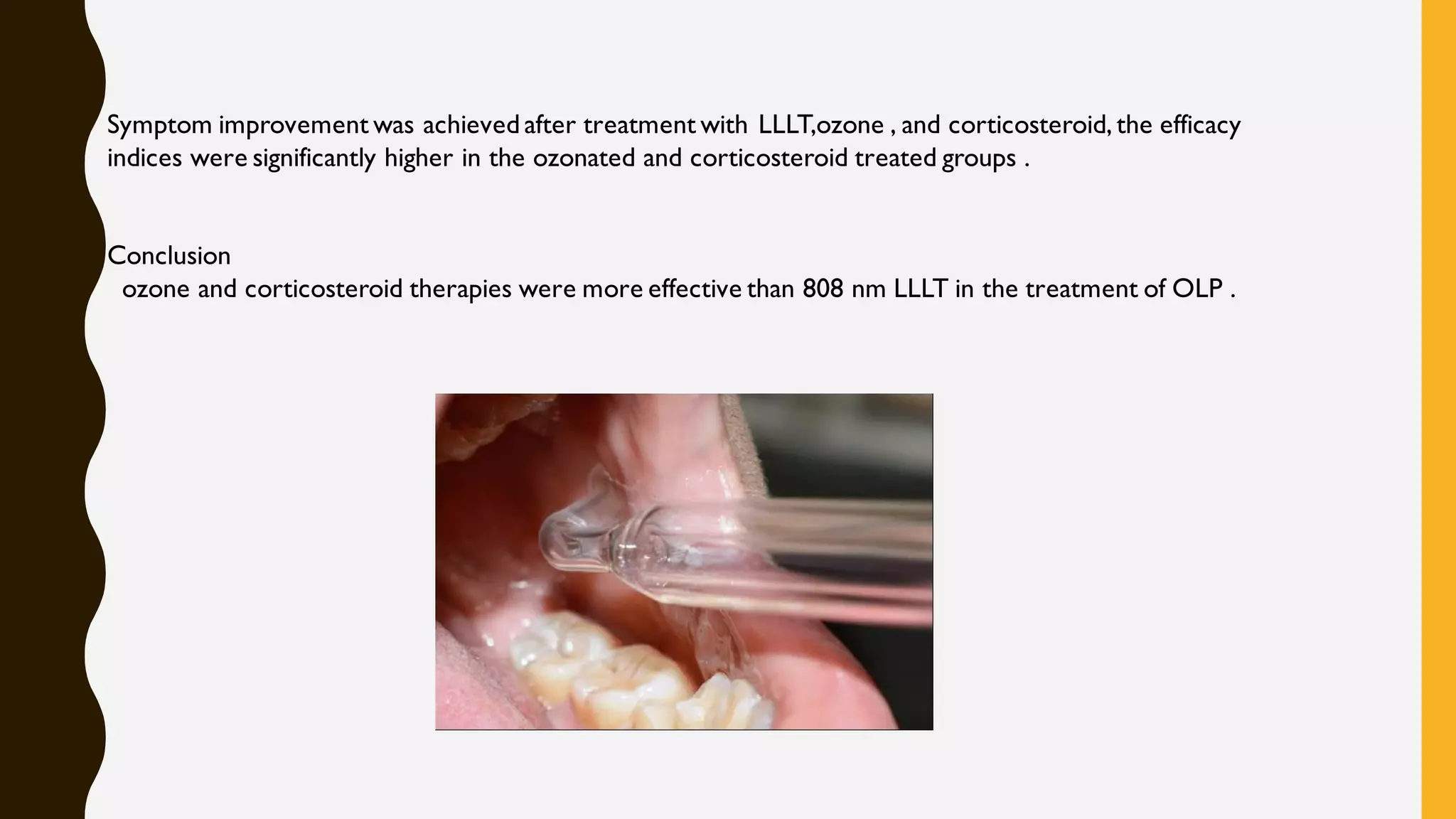 ozone therapy in dentistry