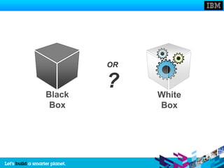 OR



Black
        ?    White
 Box         Box
 