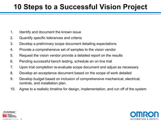 Omron and InduSoft Web Studio Vision Systems | PPT