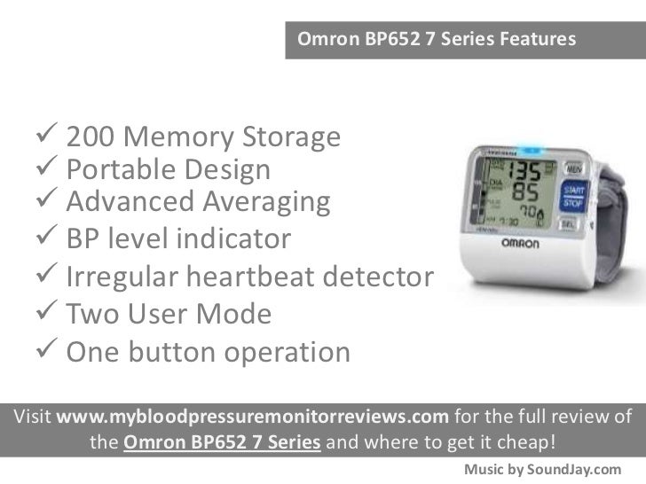 Omron BP652 7 Series Review - Automatic Wrist Blood Pressure Monitor