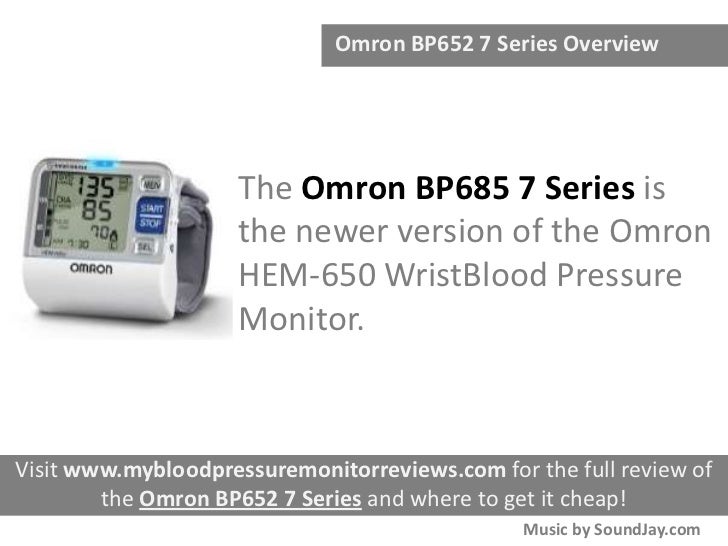 Omron BP785 10 Series Upper Arm Blood Pressure Monitor