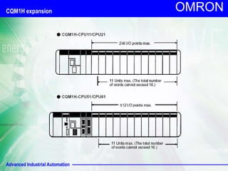Advanced Industrial Automation
OMRON
CQM1H expansion
 