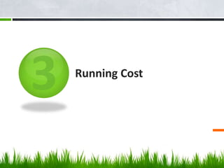 Running Cost

 