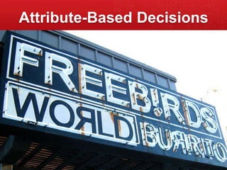 Attribute-Based Decisions<br />