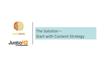 Web Content Strategy - How to Plan for, Create and Publish Online Content for Maximum ROI