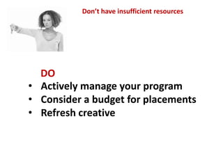 Establish KPIs