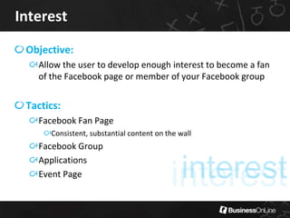 Fan Boxes111The Fan BoxA social widget allowing visitors of your website to become a fan of your Facebook page directly on your website32Fans/FriendsUsers can see how many fans you have on the page and some of their friends that have become fans3Recent Wall PostsUsers can see recent posts from the wall, which update in real time based on the activity on the Facebook page2