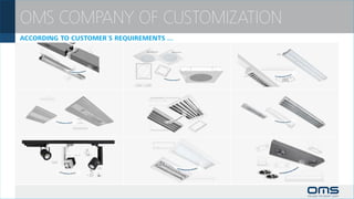OMS COMPANY OF CUSTOMIZATION
ACCORDING TO CUSTOMER´S REQUIREMENTS ...
 