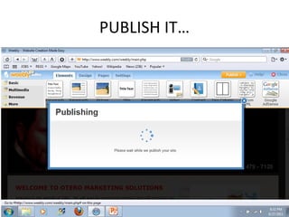 PUBLISH IT… 
