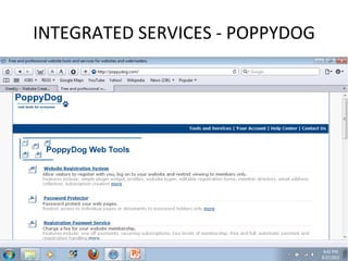 INTEGRATED SERVICES - POPPYDOG 