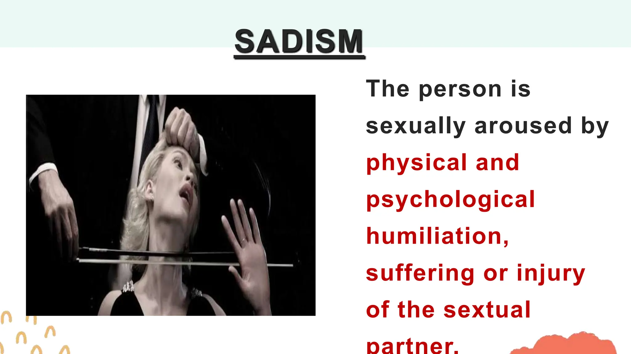 Sexual Disorder ( MENTAL HEALTH NURSING) | PPTX