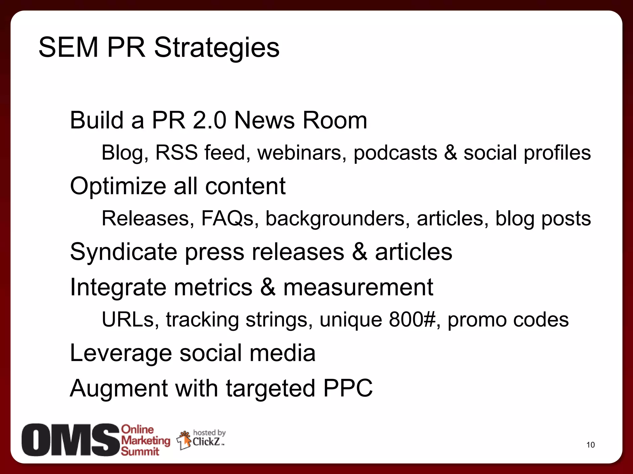 8Corporate ORMBranded PPC