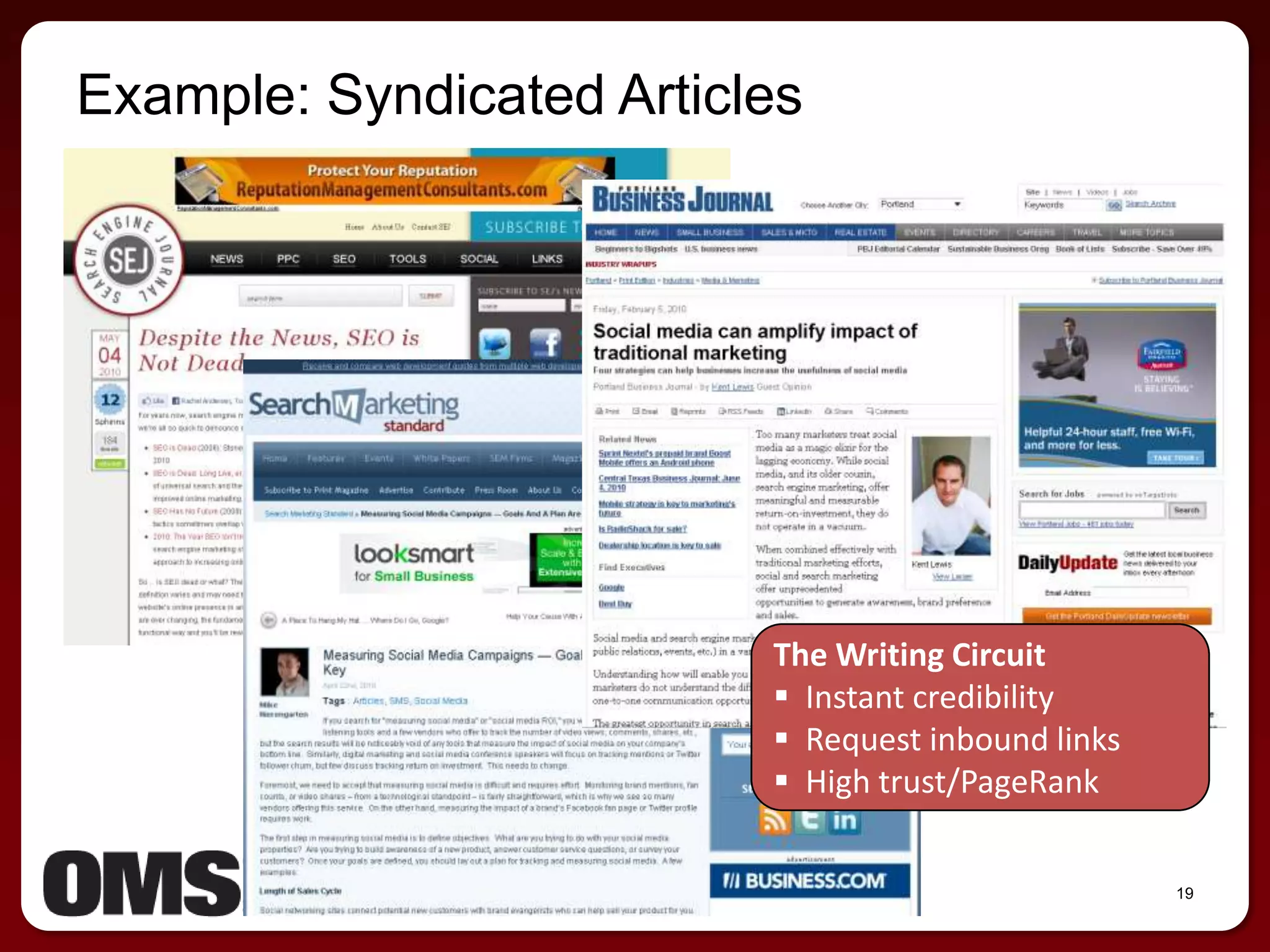 Drive awareness & clicks