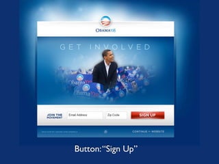 Button: “Sign Up”
 