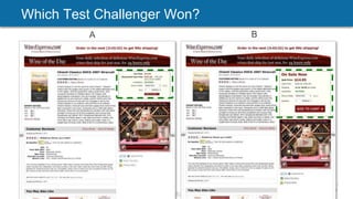 © 2007-2013 WiderFunnel Marketing Inc. | widerfunnel.com/blog
Tweet this: @chrisgoward @omsummit #CRO
A B
Which Test Challenger Won?
 
