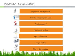 Penjelasan Lengkap tentang modem | PPTX