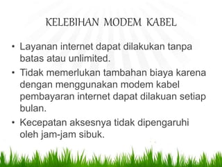 Penjelasan Lengkap tentang modem | PPTX