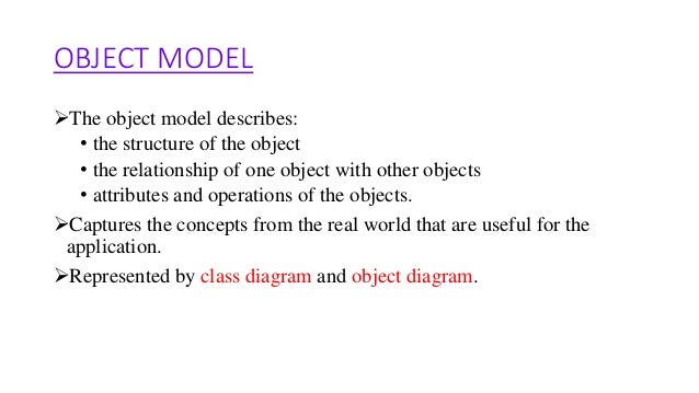 Object Modeling Techniques