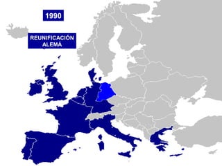 1990
REUNIFICACIÓN
ALEMÁ
 