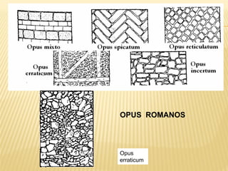 Opus
erraticum
OPUS ROMANOS
 