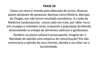 Indústrias Alimentícias e Farmacêutica