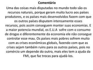 O Mundo Multipolar   2º Md