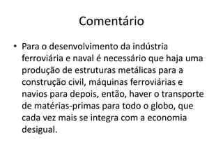 ImagensIndústria ferroviária   Indústria naval