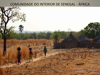 COMUNIDADE DO INTERIOR DE SENEGAL - ÁFRICA
 
