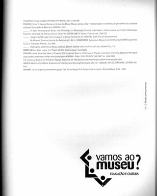 O museu como processo
