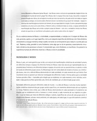 O museu como processo