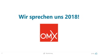 77 @peakaceag pa.ag
Wir sprechen uns 2018!
 