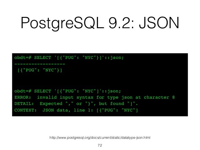 pug json on beyond postgresql data types pug json on beyond postgresql data types