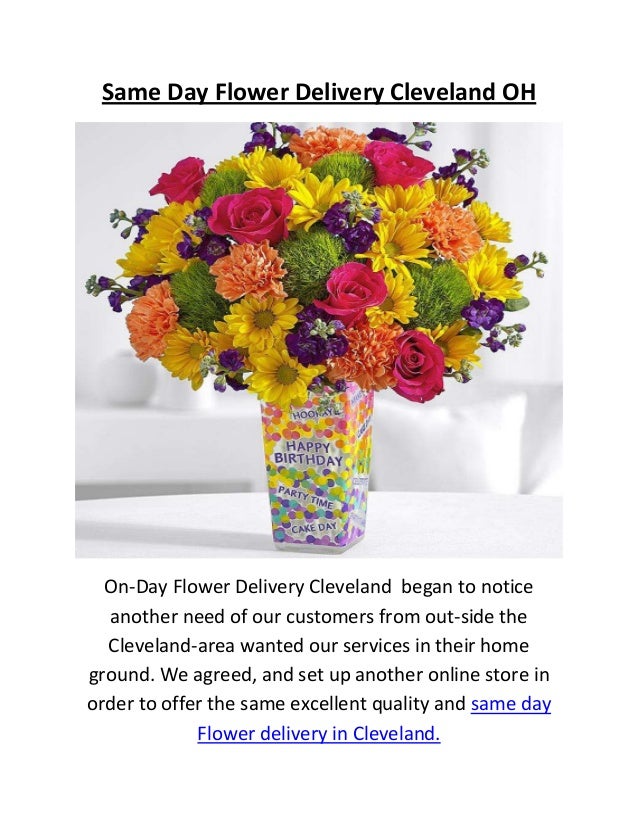 OnDay Flower Delivery Cleveland Same Day Flower Delivery