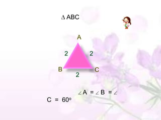 ABC




           A =   B =
C = 60o
 