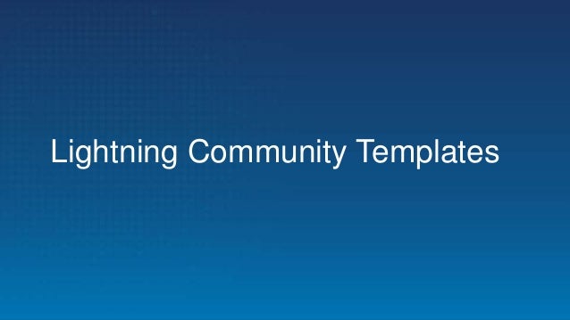 lightning templates