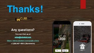 Thanks!
Any questions?
You can find us at
sales@cubetaxi.com
https://www.cubetaxi.com/gojek-clone
+1(858)427-0668 (Worldwide)
 