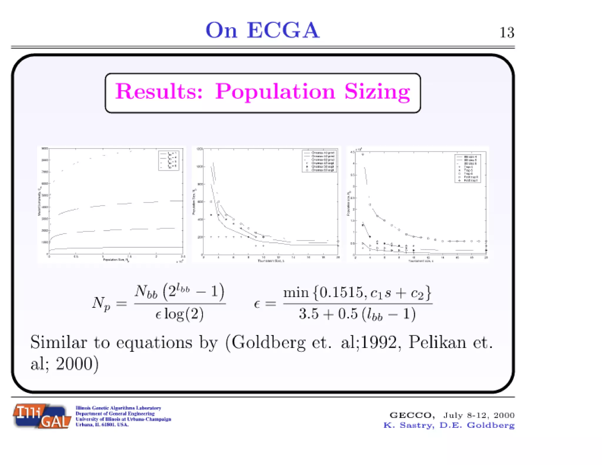 On Extended Compact Genetic Algorithm