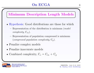 On Extended Compact Genetic Algorithm | PDF