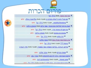 פורום הכרות 