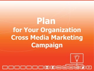 Plan   for Your Organization Cross Media Marketing Campaign 