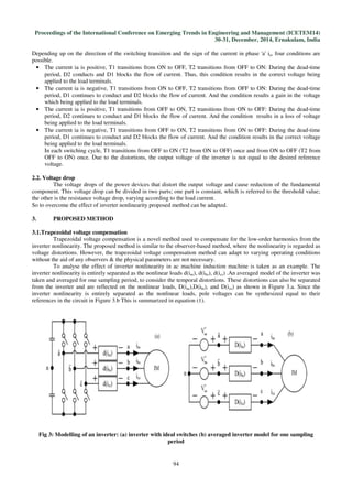 On line nonlinearity compensation technique for pwm inverter drives | PDF