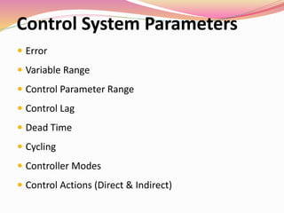One Parameter Control ON-OFF CONTROL (2).ppt