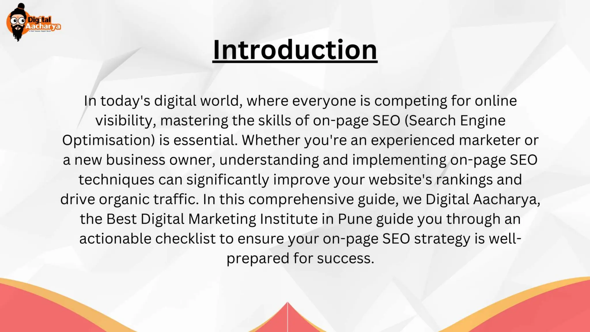 on-page-seo-checklist-for-success-by-digital-aacharya-ppt
