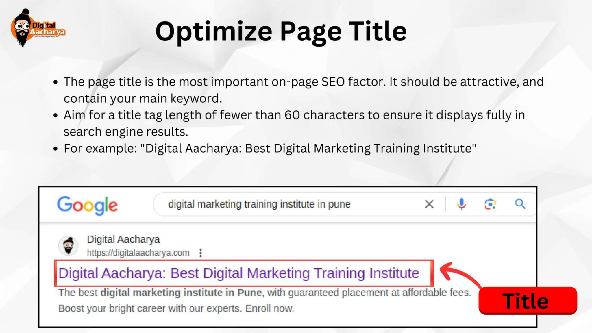 on-page-seo-checklist-for-success-by-digital-aacharya-ppt