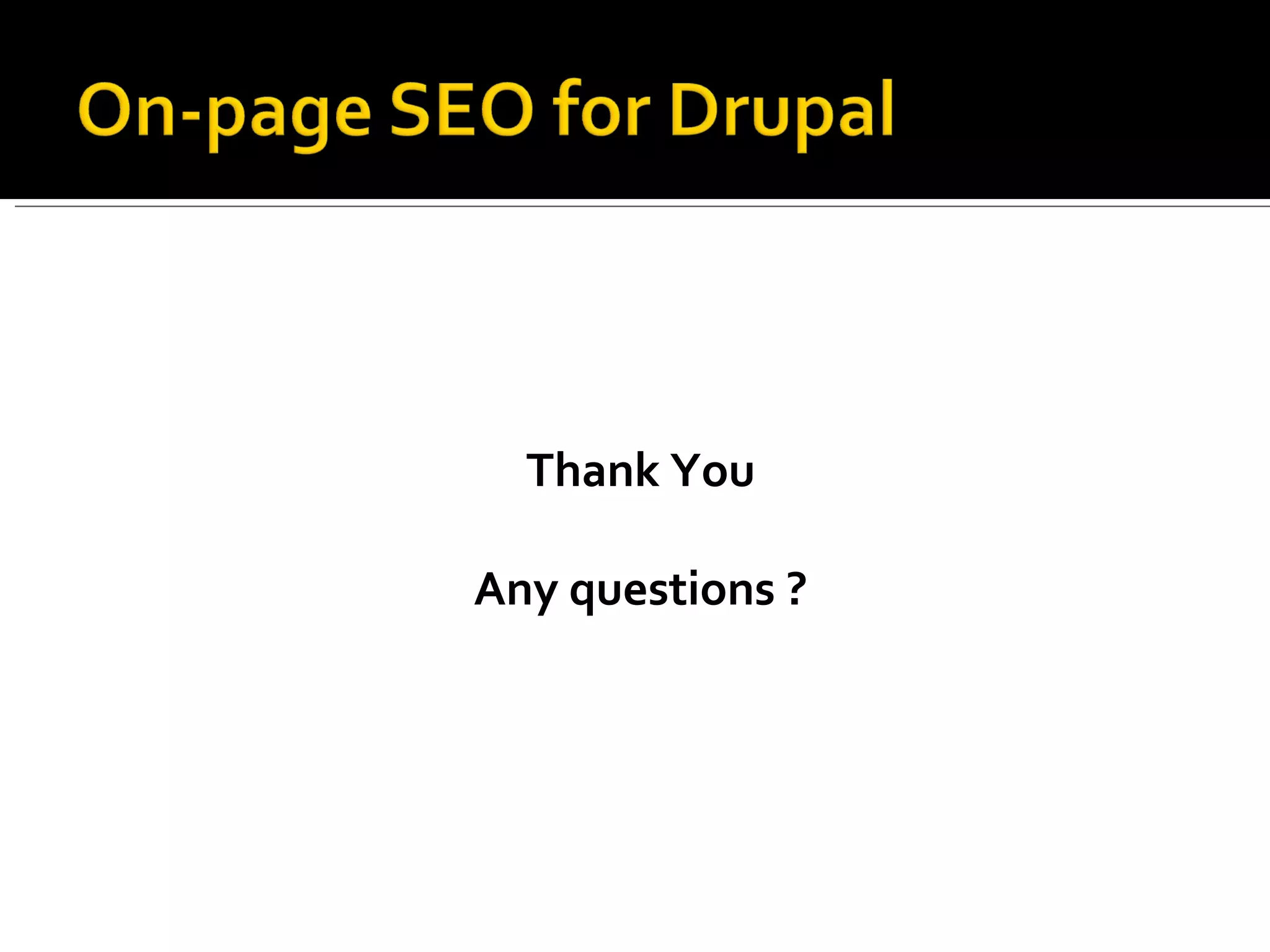 Thank You Any questions ? 