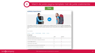 Match de juiste pagina-template met de juiste zoekintentie4
 